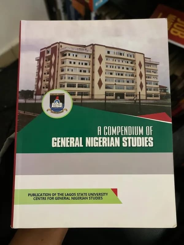 A Compendium of General Nigerian Studies cover