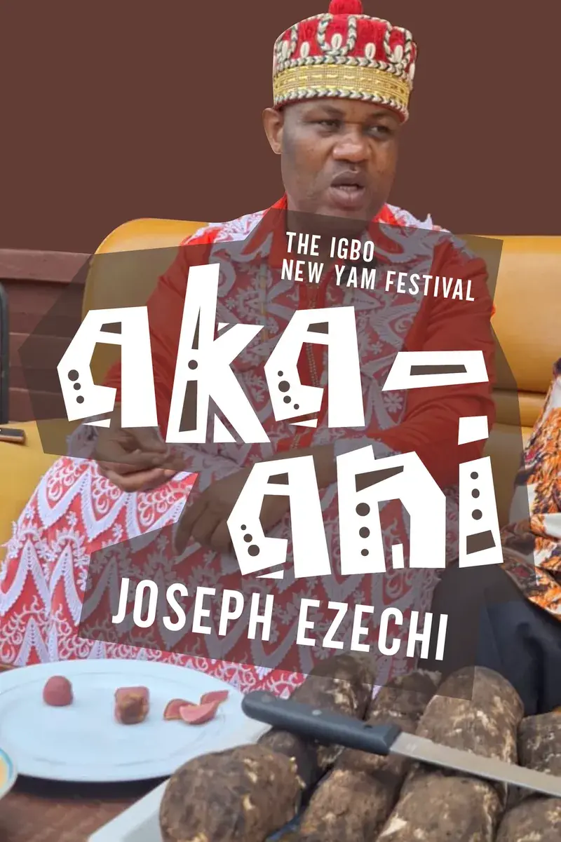 Aka-ani: The Igbo New Yam Festival by Joseph Ezechi – book cover