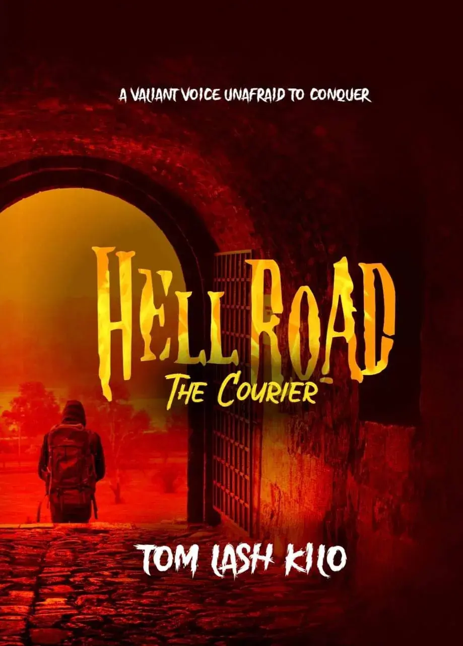 Hell Road: The Courier by Tom Lash Kilo – book cover