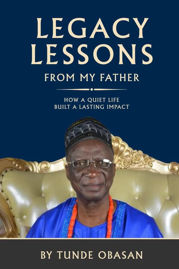 Legacy Lessons from My Father cover