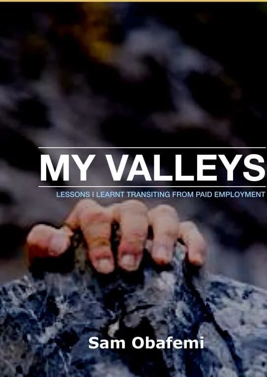 My Valleys: Lessons I Learnt Transiting From Paid Employment by Sam Obafemi, book cover