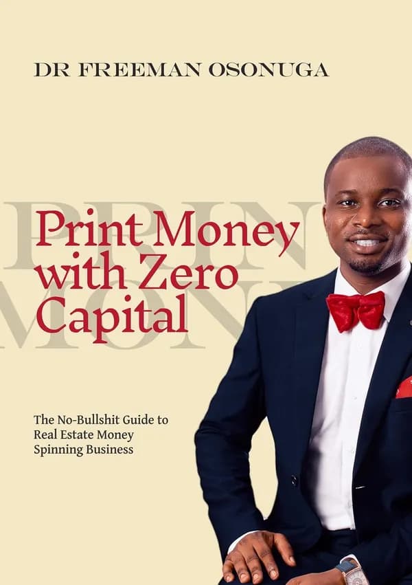 Print Money with Zero Capital cover