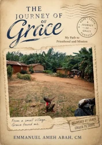 The Journey of Grace by Emmanuel Ameh Abah, book cover