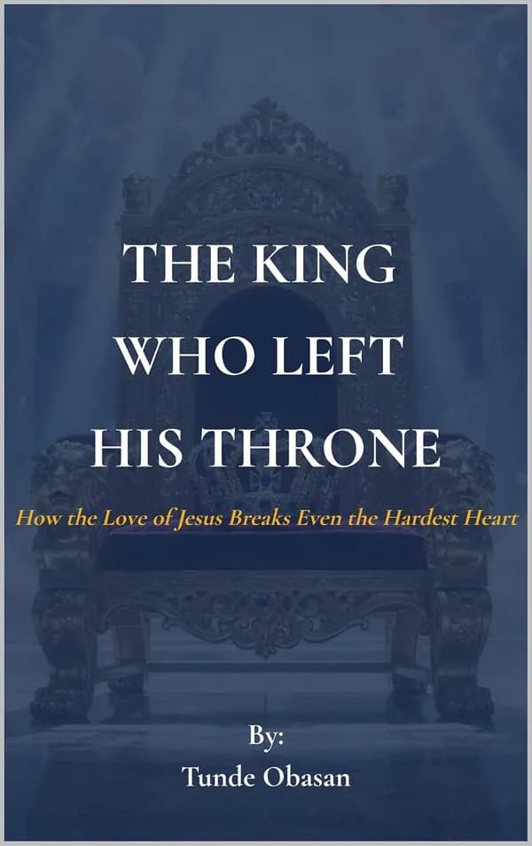 The King Who Left His Throne by Tunde Obasan, book cover