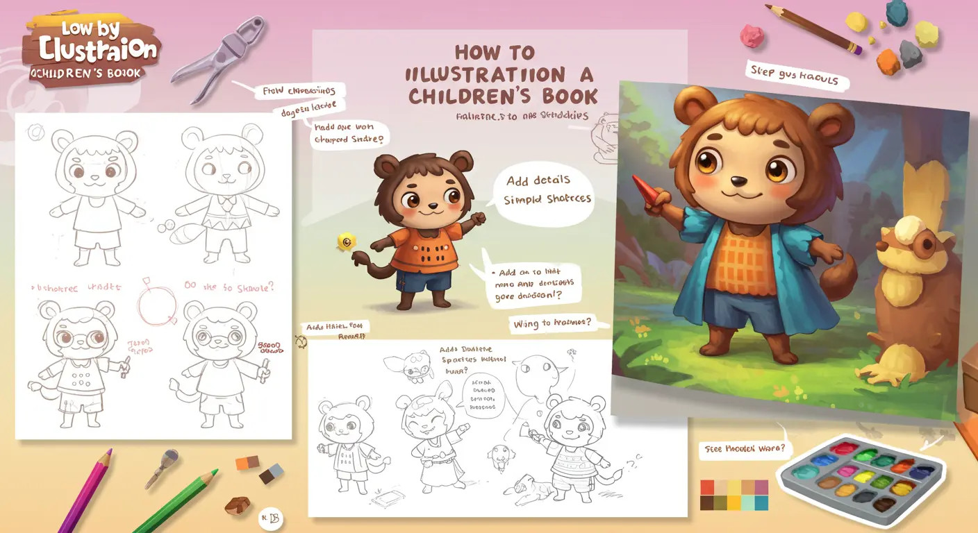 How to Illustrate a Children’s Book: A Step-by-Step Guide