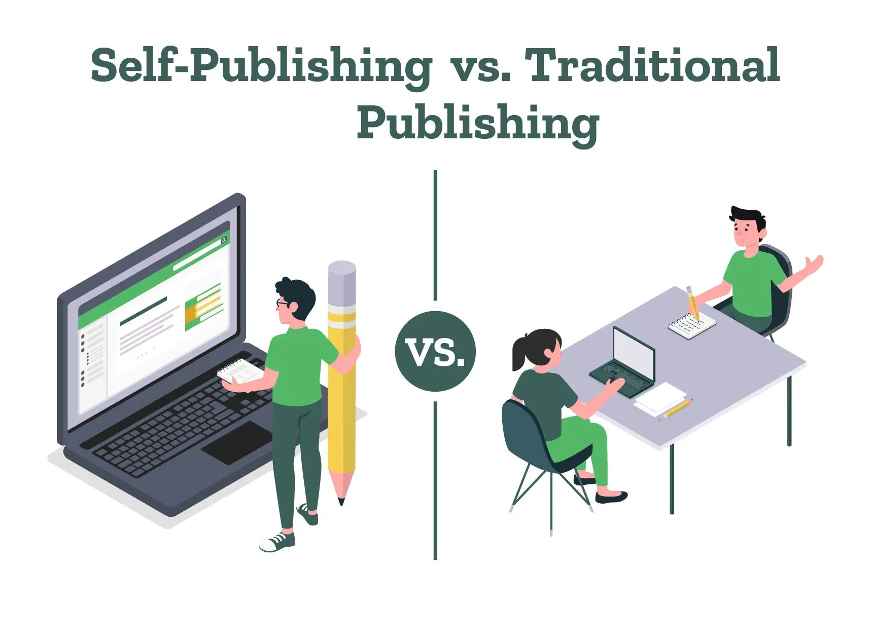 Traditional Publishing vs Self Publishing: Why Authors Choose Harmony Publishing