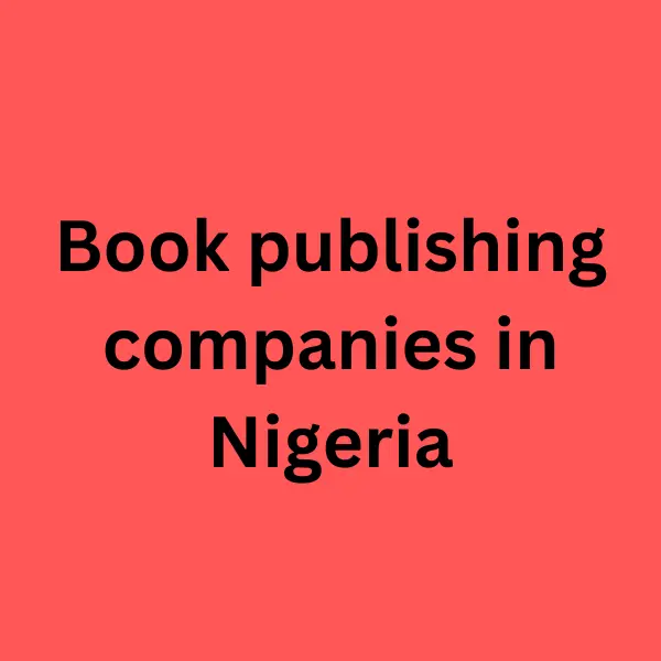 Book publishing companies in Nigeria